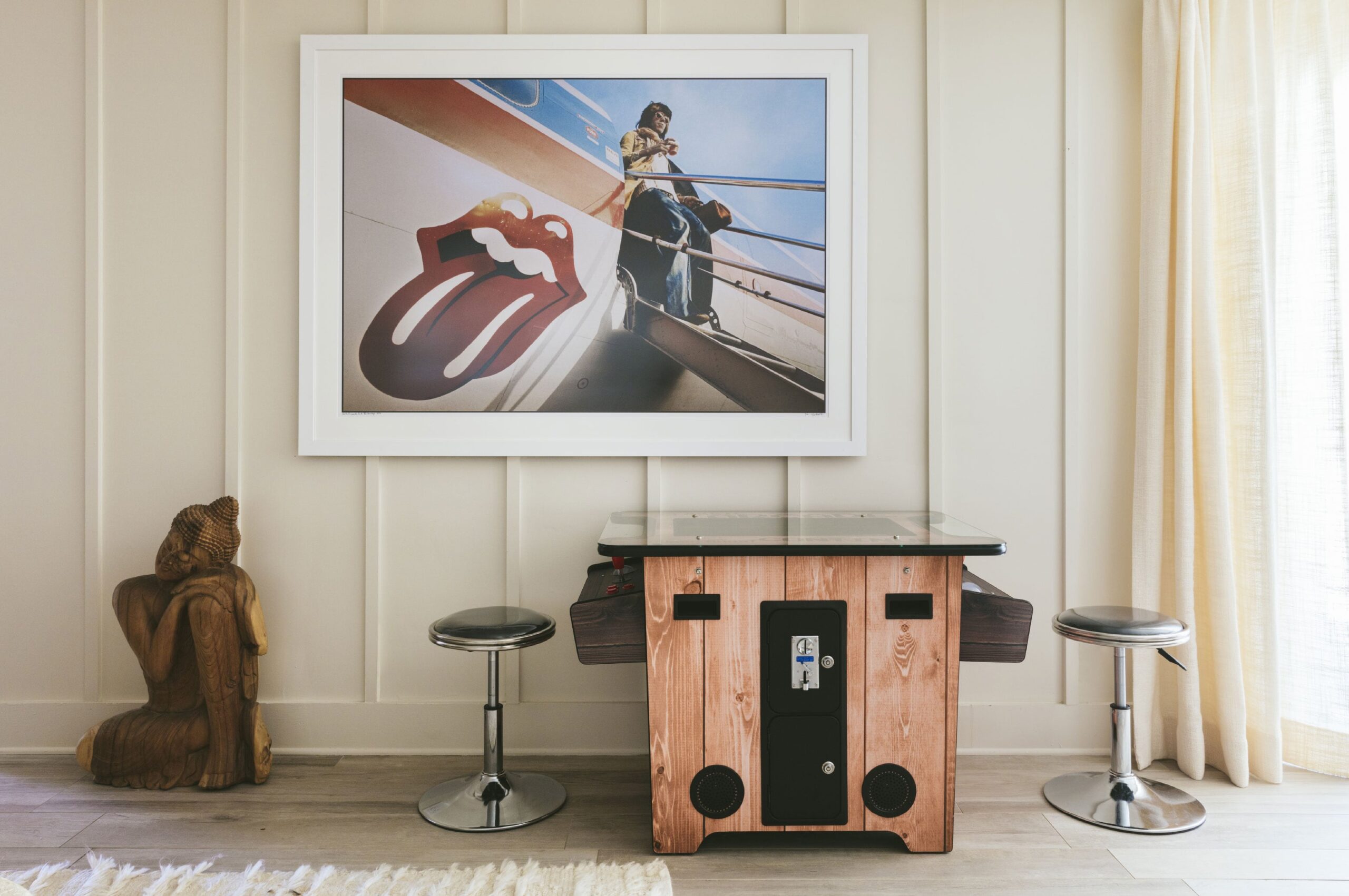 Eclectic artsy interior design meets luxury bohemian